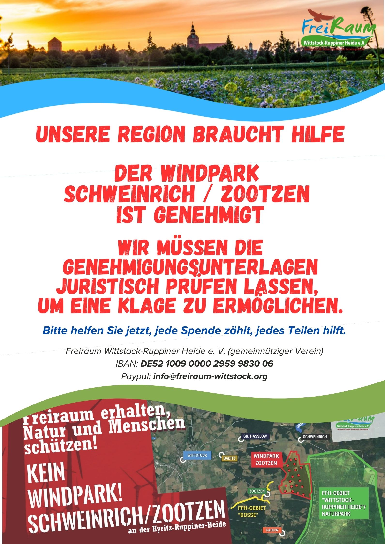 Flyer Spende